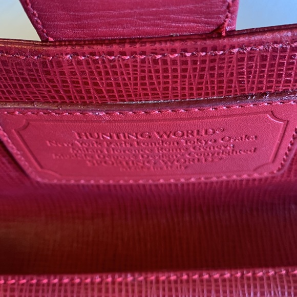 Hunting world clutch bag full leather - Picture 5 of 9